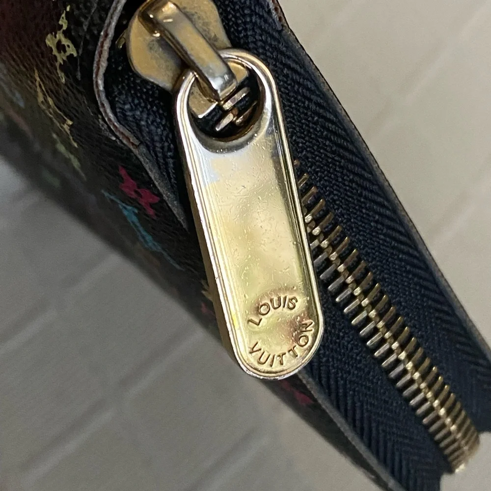 LOUIS VUITTON Monogram Multicolor Zippy - Picture 7 of 9